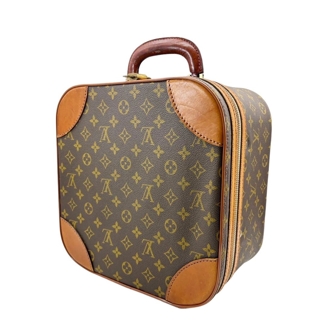 Louis Vuitton Stratos Square Mini Case Monogram Canvas Vintage 927603