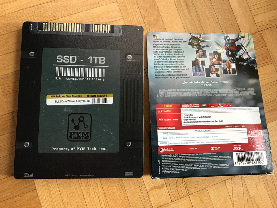 Ant-Man - Steelbook - Blu-ray + Blu-ray 3D - Bild 4 von 4