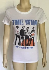 Junk Food THE WHO My Generation Women’s T-Shirt Size S