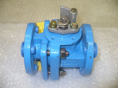 FLOWSERVE Plug Valve 150#, RF, CS BODY, TFE LINED Size: 1'' IN