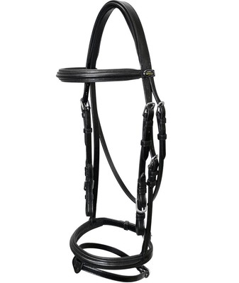 PFIFF Bridle with Metallsteinchenstirnband