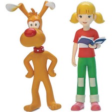 Action figure in scala 1/12 dell'ispettore Gadget Brain e Penny! (Set di 2)