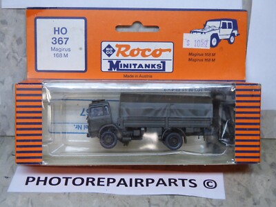 Roco Minitanks / (NEW) 1/87 Modern German Magirus 168M Cargo Truck Lot #6739K 