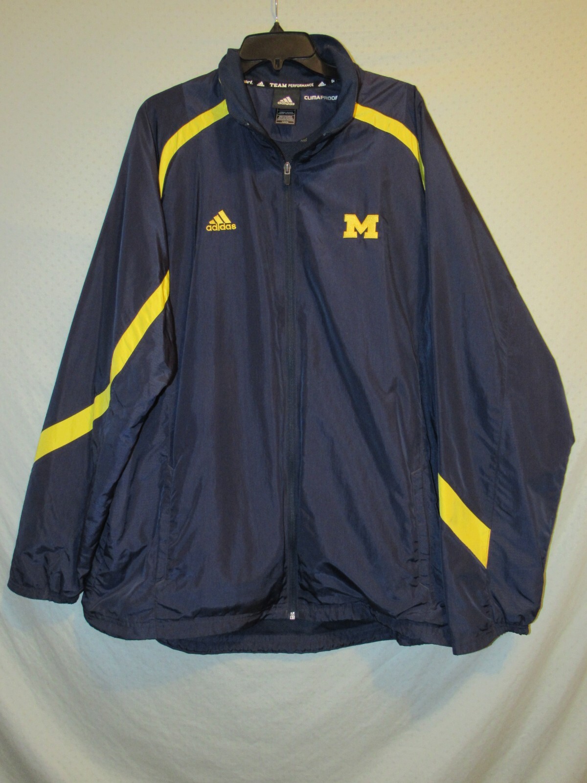 Adidas Clima-Proof Team Performance Michigan Wolv… - image 1