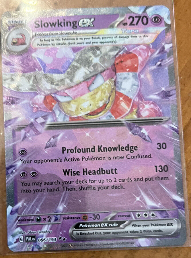 Slowking ex - 086/193 - Near Mint Ultra Rare Pokemon Card Slowking ex - 086/193 - Near Mint Ultra Rare Pokemon Card