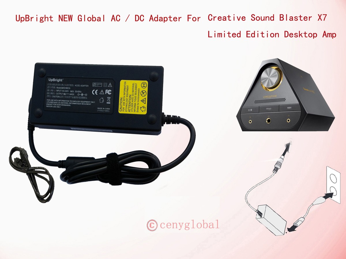 AC Adapter For Creative Sound Blaster X7 High Resolution USB DAC