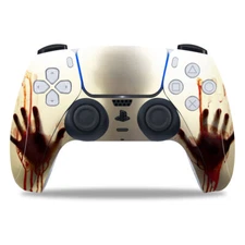 For PS5 Controller Skin Decal Horror Design (1) Vinyl Cover Wrap 