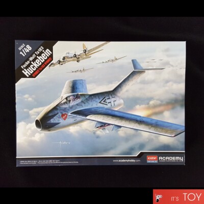 Academy 1/48 Focke-Wulf Ta183 Huckebein German Aircraft Plastic model kit #12327
