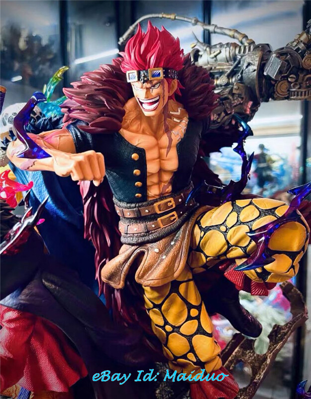 Figurine One Piece - Les Trois Capitaines : Luffy, Law, Kidd - Édition SDCC