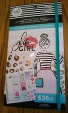 The Happy Planner MAMBI Glam Girl Accessory Sticker Sticky Note Book Pack Of 636