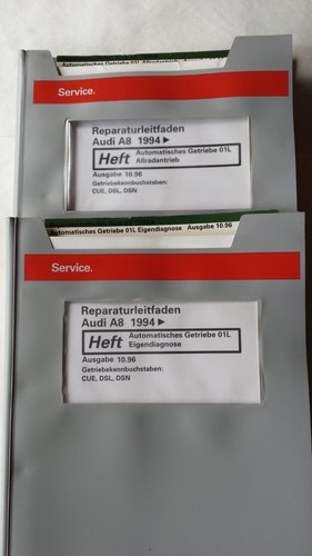 Reparaturleitfaden AUDI A8 D2/4D "Automat. Getriebe 01L Allrad+Eigendiagn."  Han