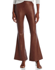 BAGATELLE.NYC Faux Leather Flare Leg Pants 19...