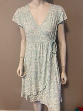 FRESH PRODUCE Wrap Dress small Beachy Resort