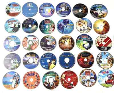 DVD DISC and INSERT ONLY - No Case - You Pick! - Various Titles (E-H)