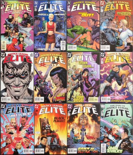 Justice League Elite #1-12 DC 2004 Complete Joe Kelly series! Manchester Black - Picture 1 of 4