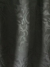 VTG Y2K Silk Slip Skirt Sheer Floral Black Fairy Grunge Boho Whimsigoth Size 12