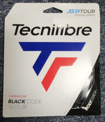 Tecnifibre Black Code Tennis String 16 Gauge 1.28mm