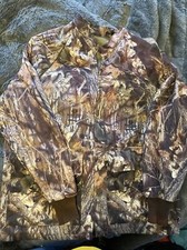 SCENTLOK Jacket Size XL USA Made Mossy Oak Breakup Full Zip