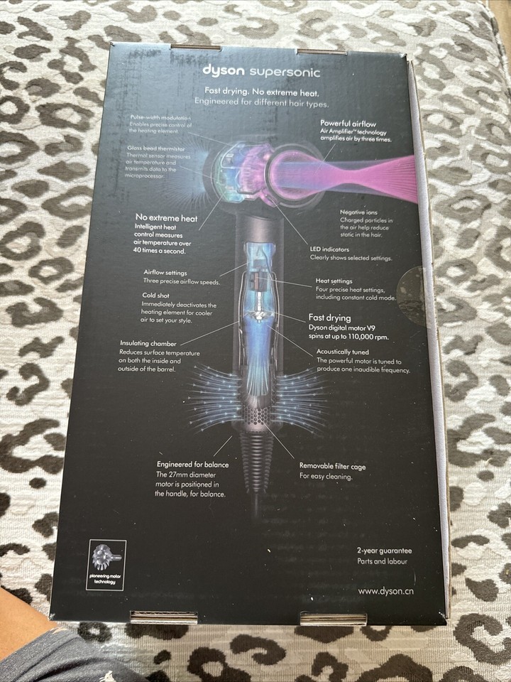 Dyson Supersonic Special Edition 1600W Hair Dryer Dark Blue/Bright