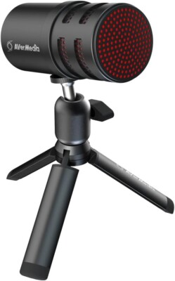 AverMedia Versati Go USB-C Microphone AM310G2 Cardioid Polar Pattern, Tripod-NIB