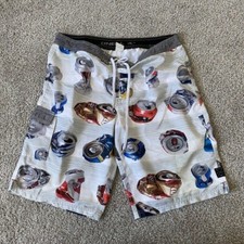 O'Neill Board Shorts Mens 34 Swim Trunks Surf Beach Graphic Cans