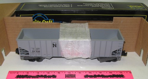 Weaver Ultra Line Road #15735 N&W 3 bahías coche de carbón 3 rieles | Zustand: Used