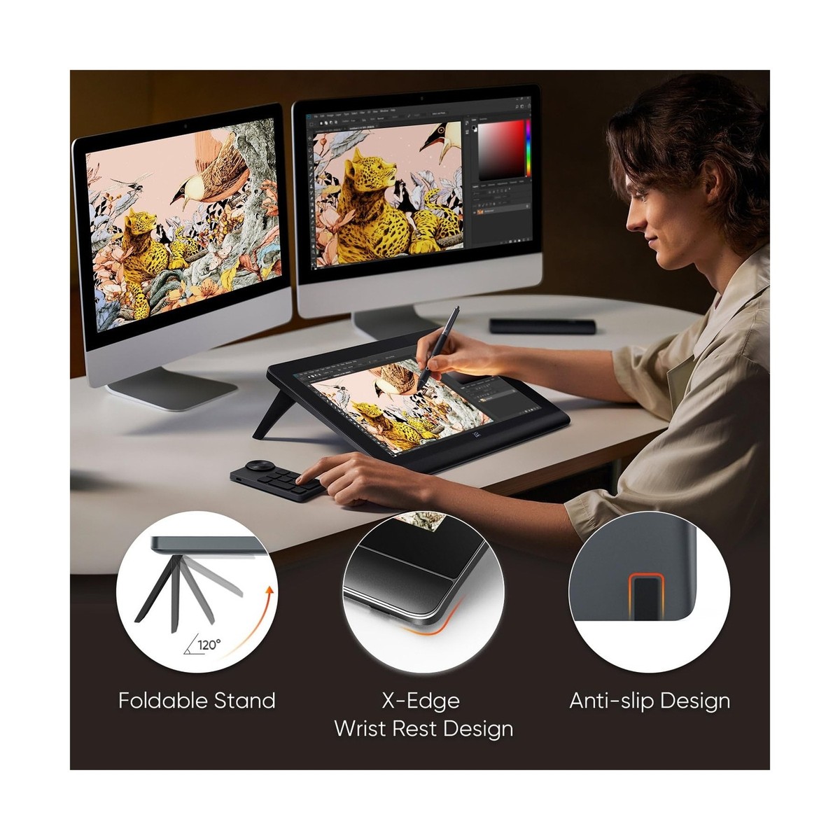 XPPen Artist Pro 16 Gen2 2.5K 16 inch QHD Drawing Tablet XPPen Artist Pro 16 Gen2 2.5K 16 inch QHD Drawing Tablet