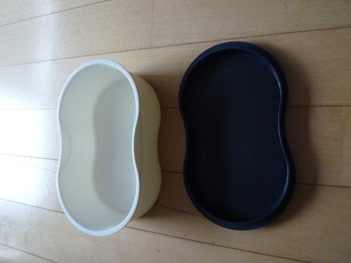 Tupperware C53 Preludio Butterdose weiß indigo - Bild 2 von 2