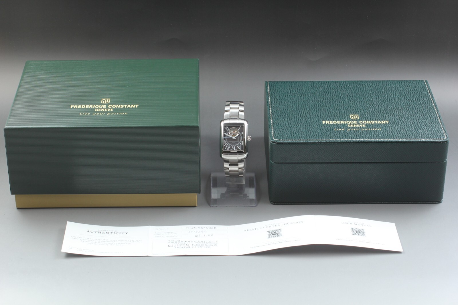 [MINT, Box] FREDERIQUE CONSANT Classic Carre FC-303/310/315x4c34/6 AT Mens Watch image 5