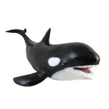 Soft Stuffed Rubber Killer Whale Orca Sea Animals Ocean Life Kids Age 3+ 16" 