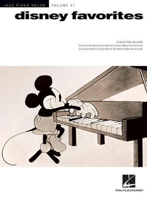 Thumbnail - Disney Favorites | Jazz Piano Solos Series Volume 51 | Hal Leonard