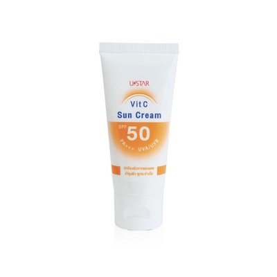 USTAR VIT C SUN CREAM SPF 50 PA +++ sunscreen for face cosmetics 50 grams