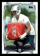 2014 Topps #358 Taylor Lewan Rookie Tennessee Titans