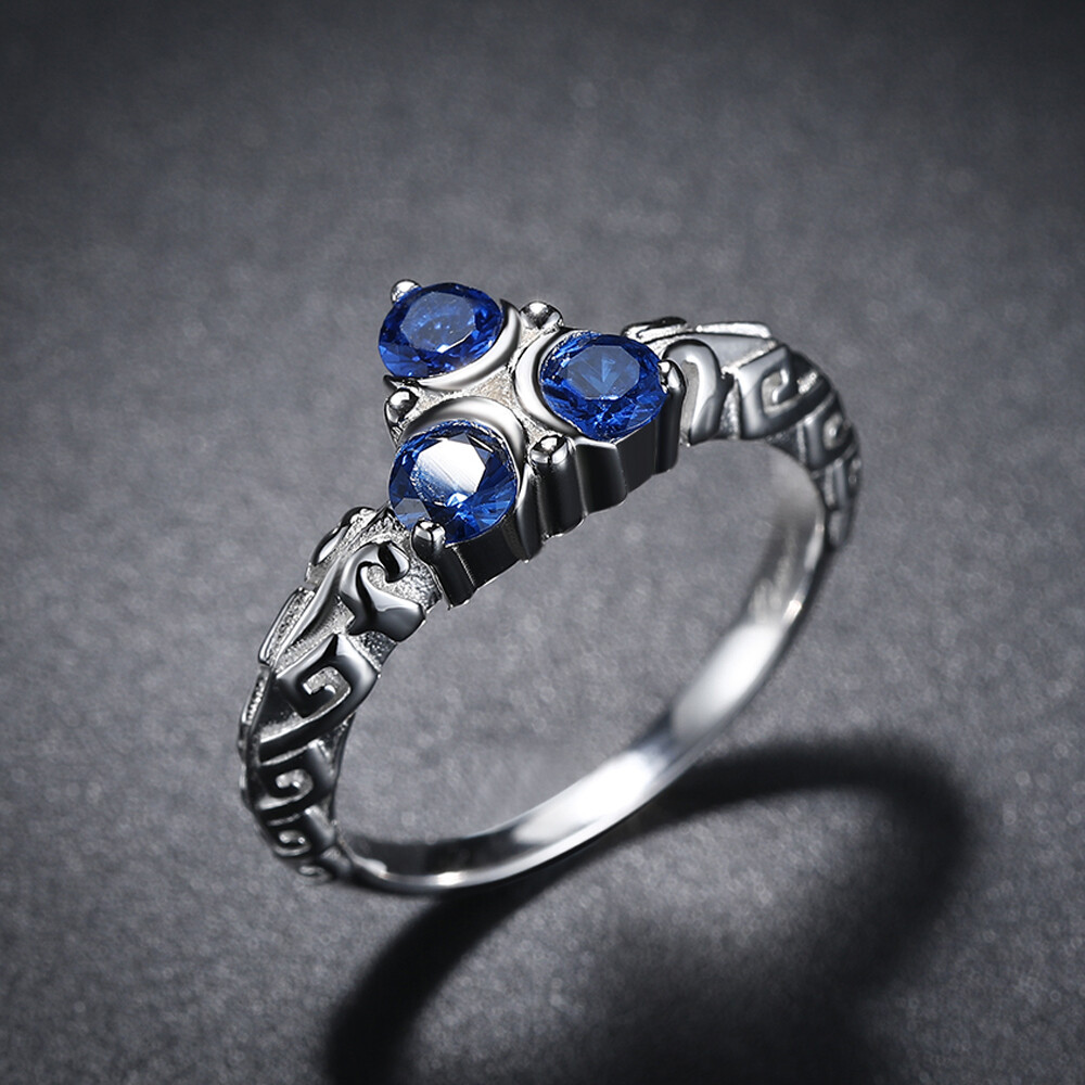 Zelda Link Zora's Sapphire Wind Waker Ocarina of Time 925 Sterling