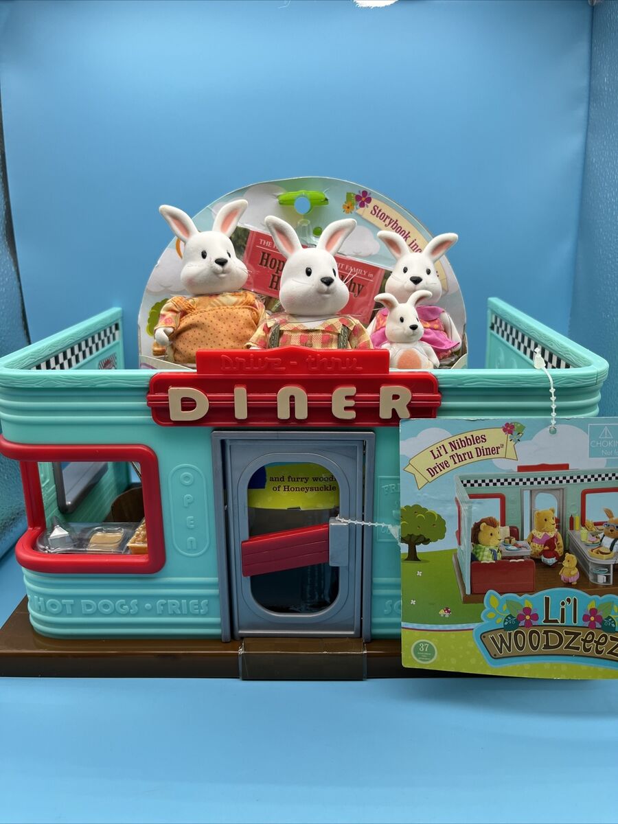 Li'l WoodzeezLi'l Woodzeez Li'l Nibbles Drive Thru Diner W Li'l WoodzeezLi'l Woodzeez Li'l Nibbles Drive Thru Diner W