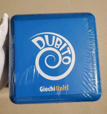 Dubito Dice Game by Giochi Uniti, Bluff & Luck. 2-8 Players, 20+ Mins, Ages 7+