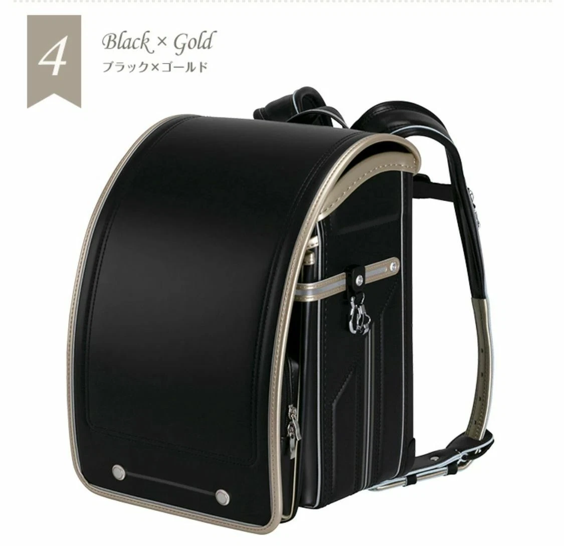 Black and gold backpacks for school hot sale