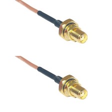 RG316 SMA Female O-Ring to SMA Female O-Ring RF Cable Rapid-SHIP LOT