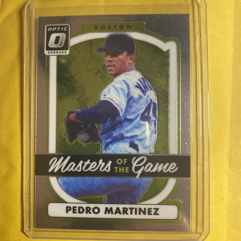 2017 Donruss Optic Masters of the Game Pedro Martinez #MG8 PWE 