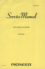 Service Manuel D'Instructions