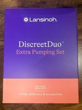 Lansinoh  Discreet Duo Extra Pumping Set Electric Hands Free Breast Pump Parts