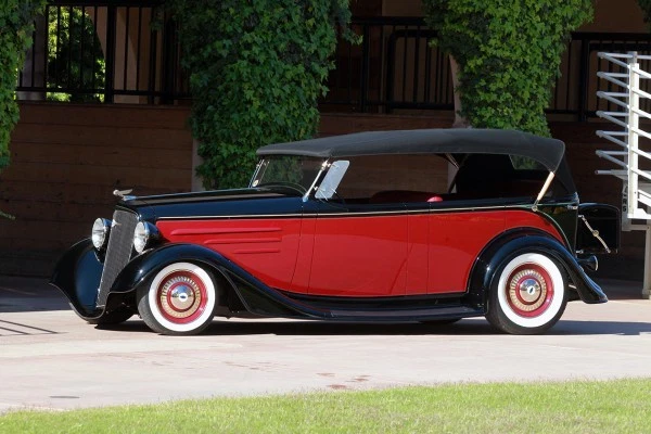 Rydell's 1935 Chevy Phaeton earned the 2015 award as America's Most Beautiful Roadster.