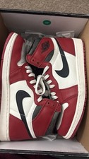 Jordan 1 Lost and Found Sneakers Size 9.5 Pre Owned Worn Once