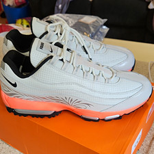 Nike Air Max 95 G NRG P26 Spikeless Golf Trainers White Black Orange Limited Ed.