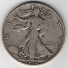 1946 S WALKING LIBERTY HALF-DOLLAR 90% SILVER SAN FRANCISCO.50¢ UNITED STATES