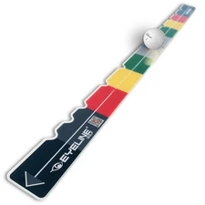 Golf Stroke Meter Putting Trainer with Color Guides for Distance Pace Speed I...
