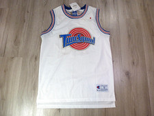 Vintage Champion Tune Squad Space Jam TWEETY  1/3 Jersey White Small NWT