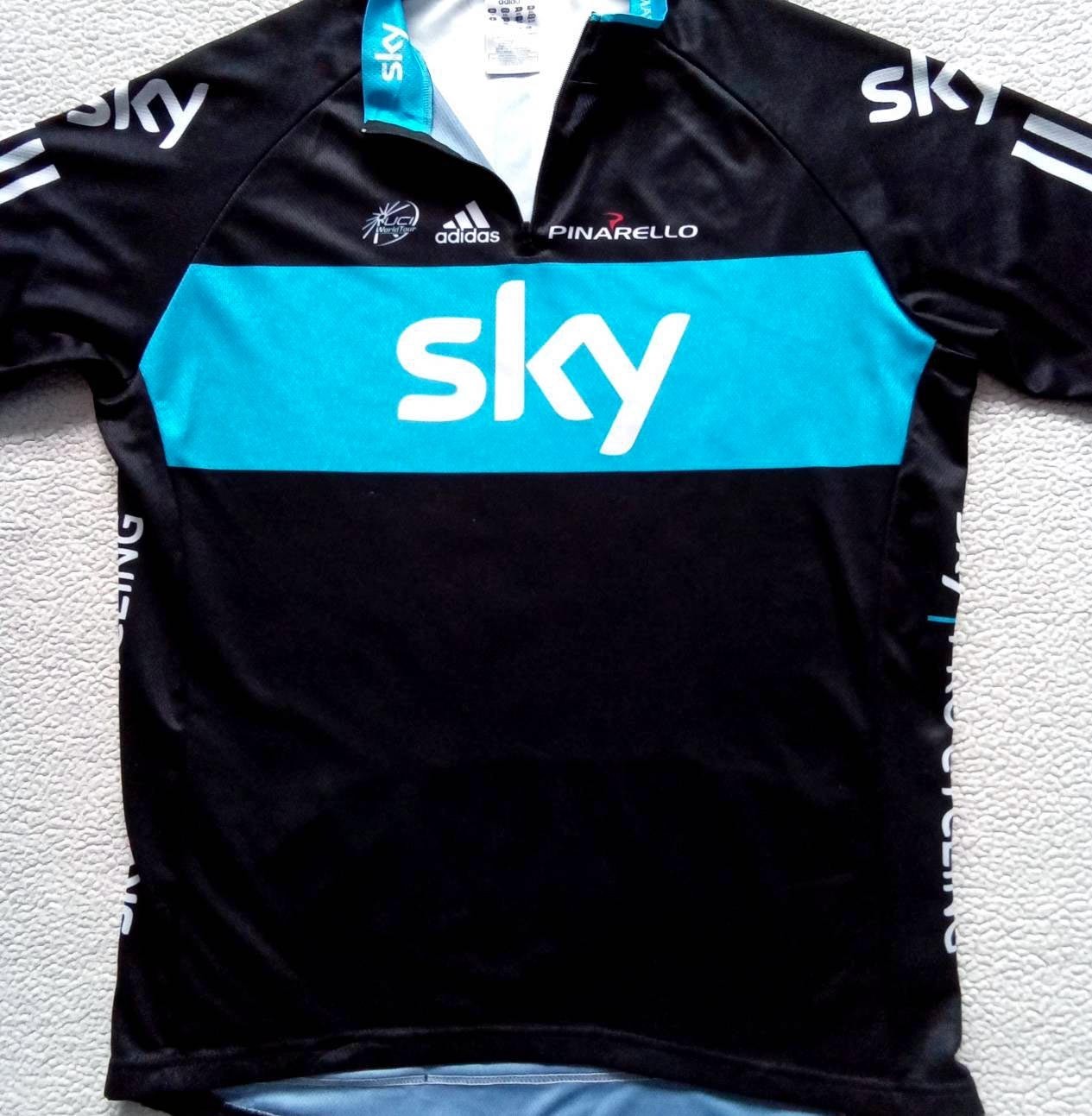 RARE 2011 adidas Team SKY Pinarello Tour de France Cycling Jersey — Size 2XL thumbnail 8