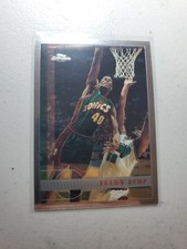 1997 Topps Shawn Kemp #92 Career Seattle Supersonics Basketball Card