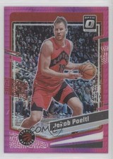 2023-24 Panini Donruss Optic Pink Hyper Prizm Jakob Poeltl #94 0ql0